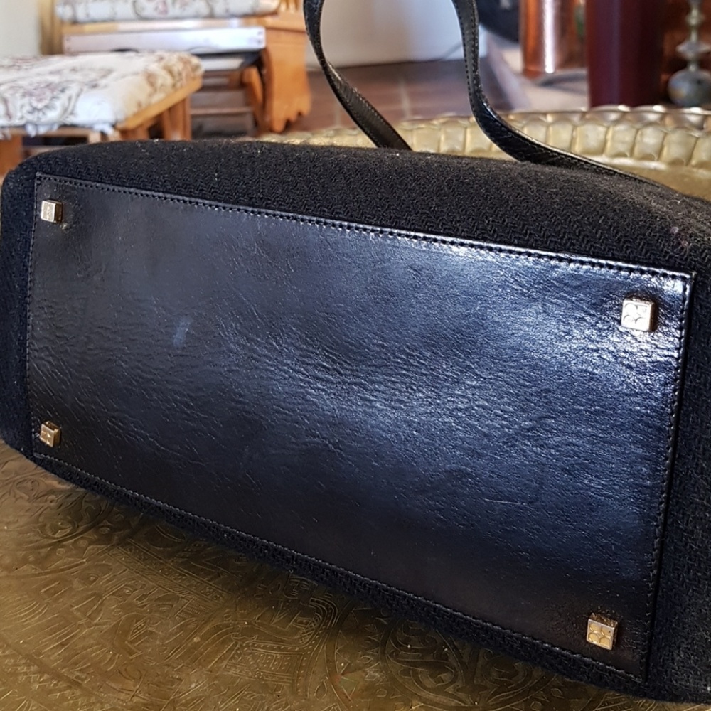 vintage Kate Spade calf hair black Quinn bag - Picture 2 of 6